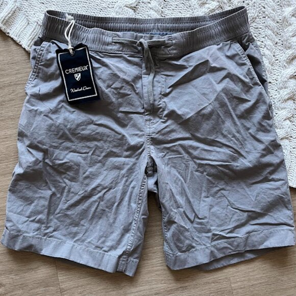 NEW Daniel Cremieux Men's 5 Pocket Shorts 8" Inseam - Grey 34 - Picture 1 of 4